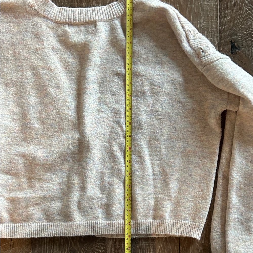 Jack by BB Dakota Cropped Cable Knit Cardigan - Picture 5 of 7